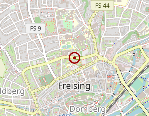 Karte: Klinikum Freising GmbH