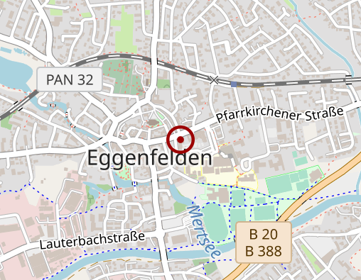 Karte: BRK Tagespflege St. Florian