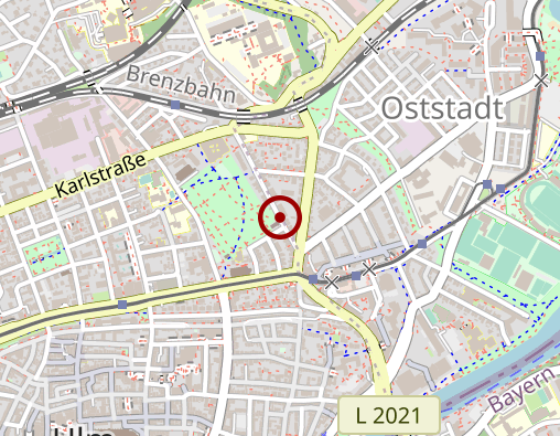 Karte: Curanum Seniorenstift Ulm