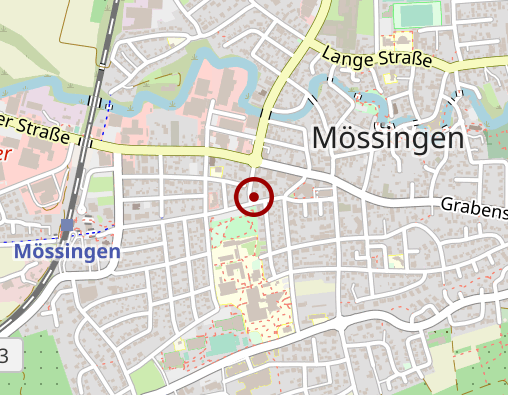 Karte: Hospizgruppe " Geborgenheit "