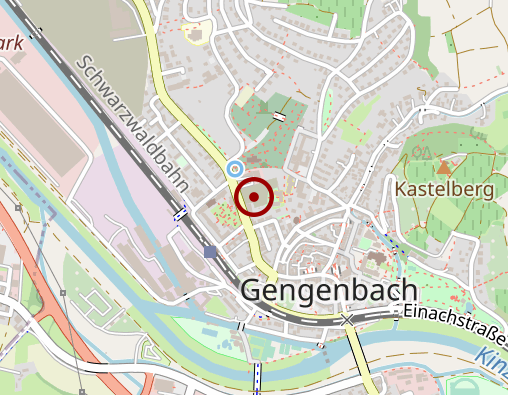 Karte: Ortenau Klinikum Offenburg-Gengenbach Standort Gengenbach