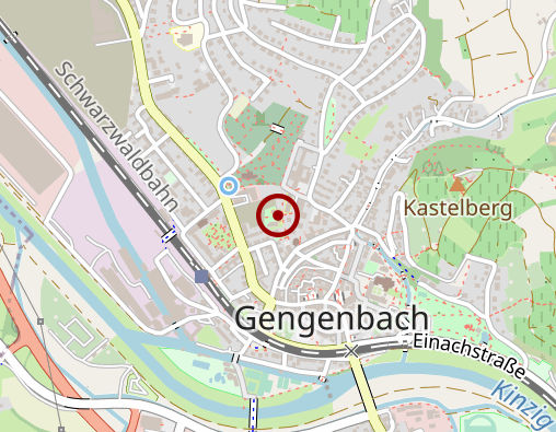 Karte: Betreuungs- und Entlastungsangebot in Gruppen - Betreuungsgruppe Gengenbach