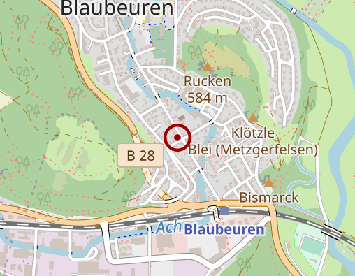 Karte: Baur Bestattungen