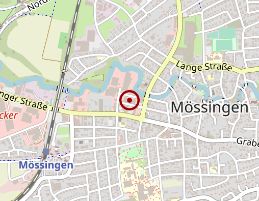 Karte: Diakonie-/Sozialstation Mössingen-Bodelshausen-Ofterdingen gGmbH