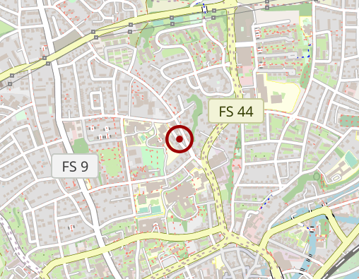 Karte: Bayerisches Rotes Kreuz Landesgeschäftsstelle