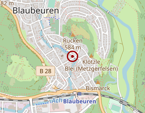 Karte: Evang. Heimstiftung GmbH Karl-Christian-Planck-Spital Pflegeheim