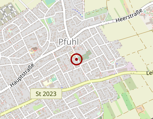 Karte: Diakoniestation Pfuhl/Burlafingen