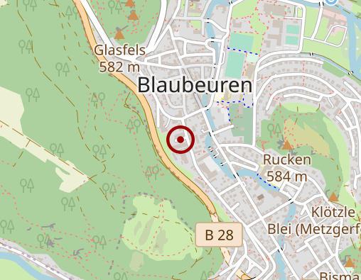 Karte: Diakoniestation Blaubeuren