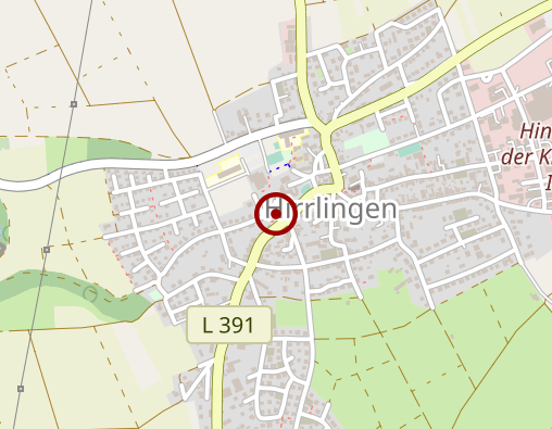 Karte: Sozialstation Rottenburg Pflegegruppe 1