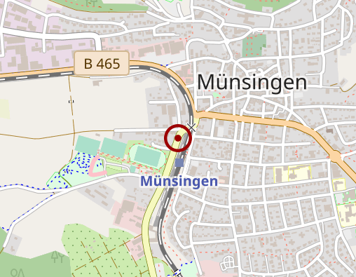 Karte: Albklinik Münsingen