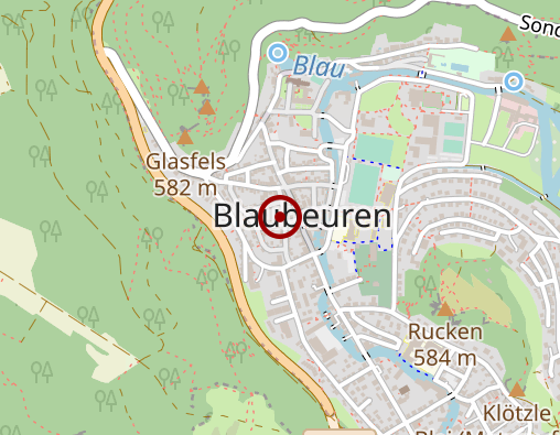 Karte: Psychologische BeratungsSt.