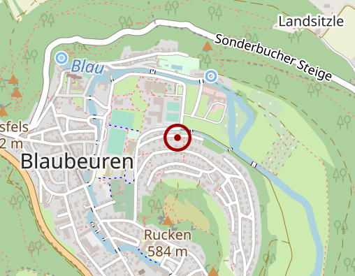 Karte: LWV.Eingliederungshilfe GmbH Tannenhof Ulm, Außenstelle Behinderteneinrichtung