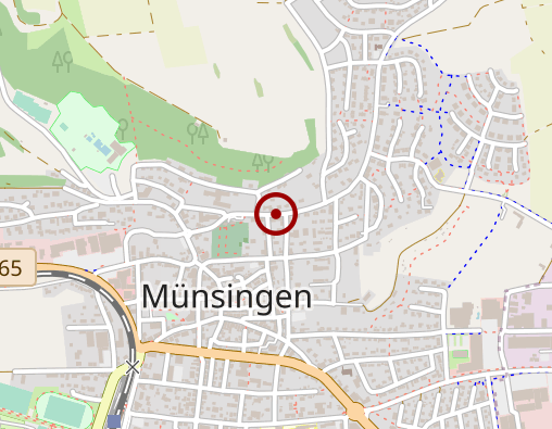 Karte: ZEBRA, EinZElBetReuung Alb für Kinder und Jugendliche mit Behinderung - BruderhausDiakonie, Offene Hilfen Münsinger Alb