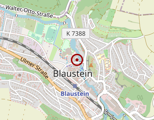 Karte: Pflegeheim GmbH Seniorenzentrum Blaustein