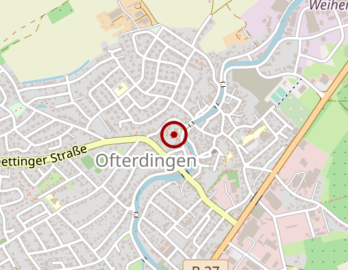 Karte: Betreuungsgruppe Ofterdingen der Diakonie-/Sozialstation Mössingen