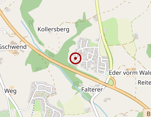 Karte: Benno Ursula Praxis für Krankengymn. und Feldenkrais, Physiotherapeutin