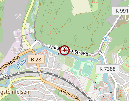 Karte: Ökumenischer Krankenpflegeverein Blaustein e.V.