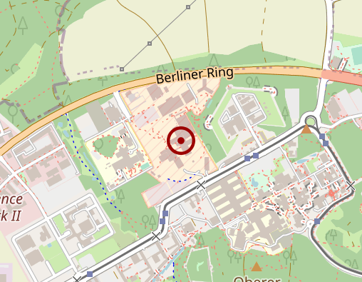 Karte: Bundeswehrkrankenhaus Ulm