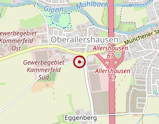 Karte: Johanniter-Unfall-Hilfe e.V. Kreisverband Freising-Allershausen