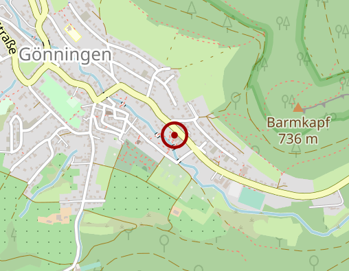 Karte: Seniorenzentrum Gönningen der Bruderhausdiakonie