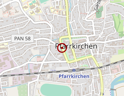 Karte: Caritas Sozialstation Pfarrkirchen