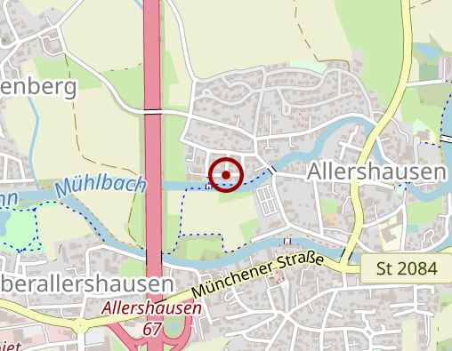 Karte: aha - Ambulante Hauspflege Allershausen