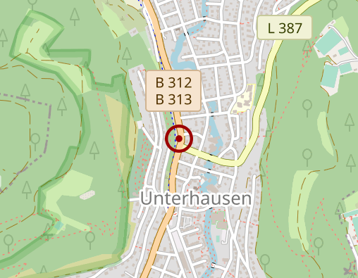 Karte: Bestattungsdienst Weible