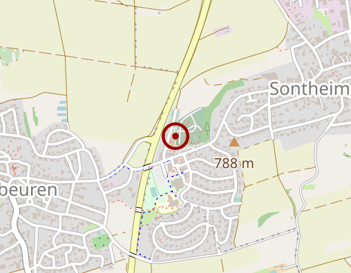 Karte: Arbeiter-Samariter-Bund RV Alb & Stauferland Seniorenzentrum Am Berg