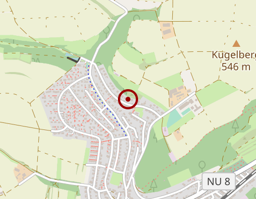 Karte: Krankengymnastik Schnabl-Kuhnle Petra