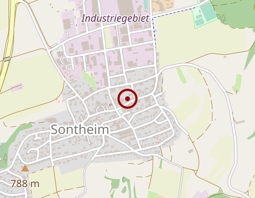 Karte: LWV.Eingliederungshilfe GmbH, Tannenhof Ulm Behinderteneinrichtung