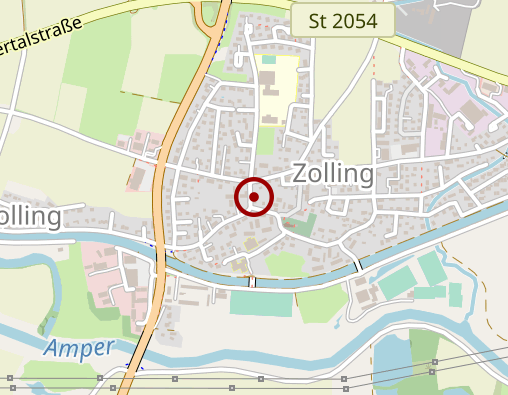 Karte: Physiotherapie pt-eh Elisabeth Hacker