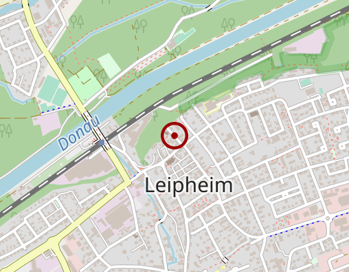 Karte: Diak. Sozialstation Leipheim