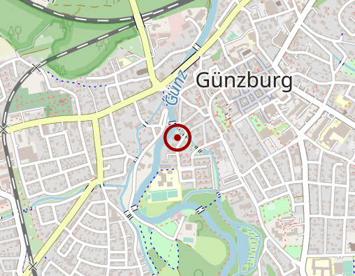 Karte: Tagespflege Günzburg