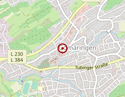 Karte: Pflegenetzwerk Tübingen GmbH