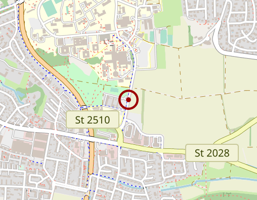 Karte: Bezirkskliniken Schwaben, Bezirkskrankenhaus Günzburg