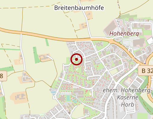 Karte: Lebenshilfe Kreisvereinigung Horb-Sulz