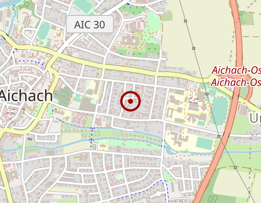 Karte: BRK-Tagespflege Aichach