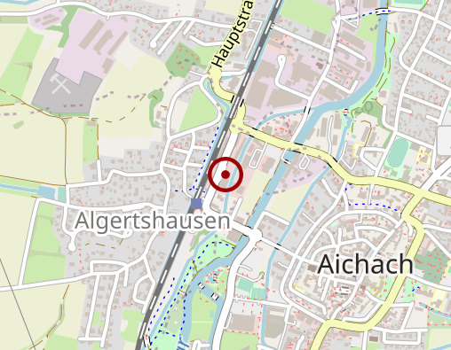 Karte: Betreuungsgruppe Tagestreff