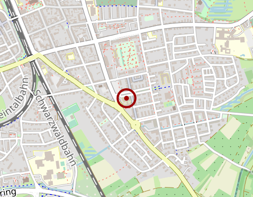 Karte: Paul-Gerhardt-Werk e.V. APH Paul-Gerhardt-Haus