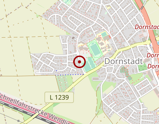 Karte: Tagespflege Dornstadt