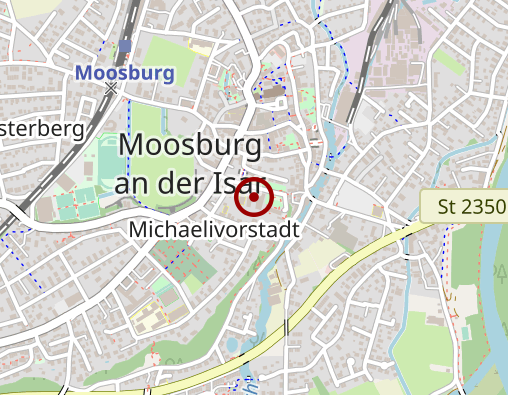 Karte: Seniorenwohnpark Moosburg