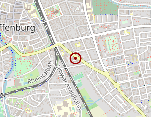 Karte: Deutsches Rotes Kreuz Rettungsdienst Ortenau gGmbH Rettungsdienst