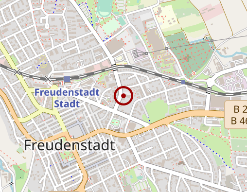 Karte: Häuslicher Pflegedienst Menzel