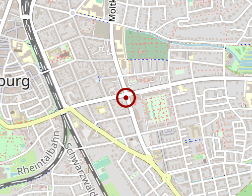 Karte: Weingarten-Apotheke