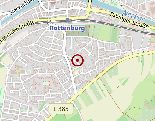 Karte: Ferienbetreuung Rottenburg