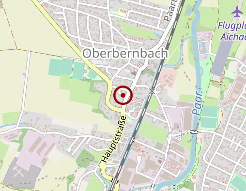 Karte: Caritas-Wohnstätten Augsburg (CWS) der CAB Caritas Augsburg Betriebsträger gGmbH Haus St. Vinzenz Wohnstätte für Menschen mit Behinderungen