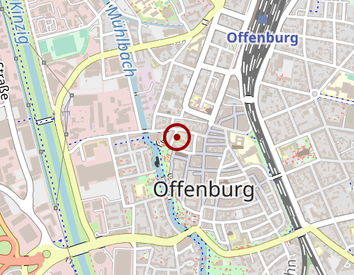 Karte: Vinzentiushaus Offenburg Altenpflegeheim