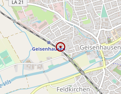 Karte: BRK Senioren- Wohn- und Pflegeheim Geisenhausen