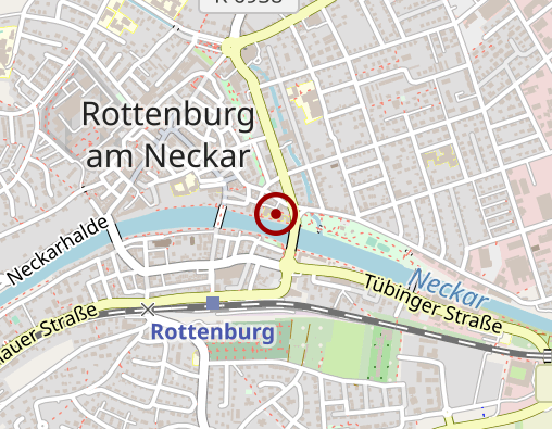 Karte: Betreuungsgruppe Haus am Neckar