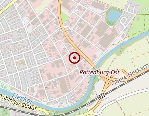 Karte: Sozialstation Rottenburg